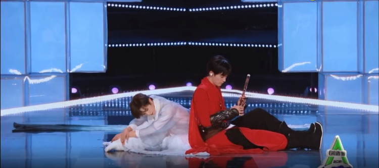 - 创造营2021 第一期下刘宇王孝辰加试《大鱼》