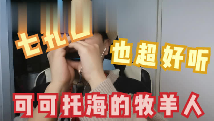  - 口琴项链也能吹 可可托海的牧羊人也这么好听 十孔口琴的迷你版