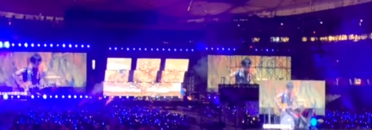 - 你去过五月天的演唱会吗?